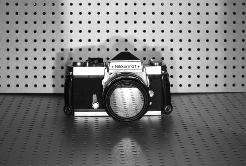 Nikkormat camera